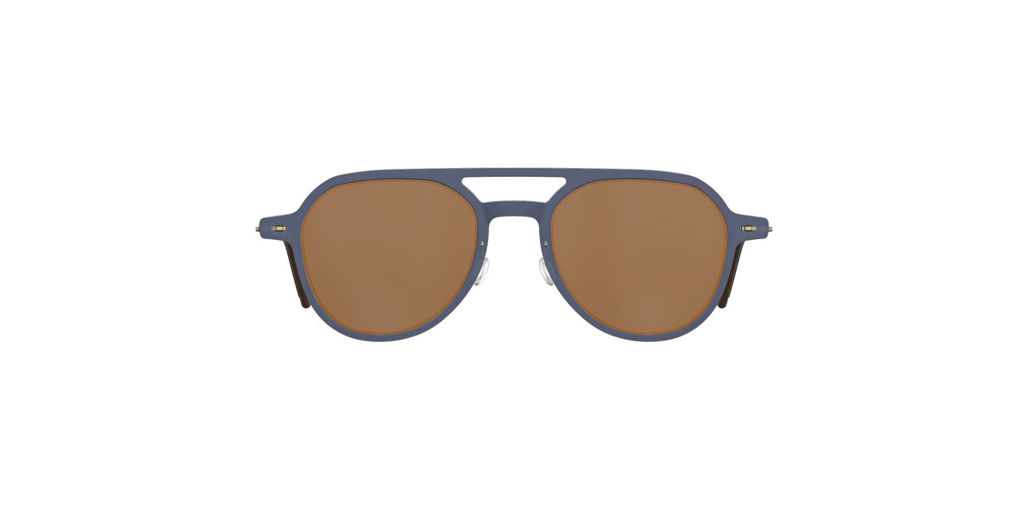 LINDBERG Sun Titanium 83050 sunglasses, Blue/Gold