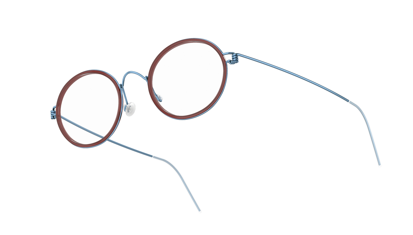 Lindberg Air Titanium Rim Kids Skye Eyeglasses  P20 Temple Basic Inner Rim K258 Side