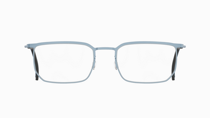 Lindberg Blok 4254 Eyeglasses Steel Blue 107 Front