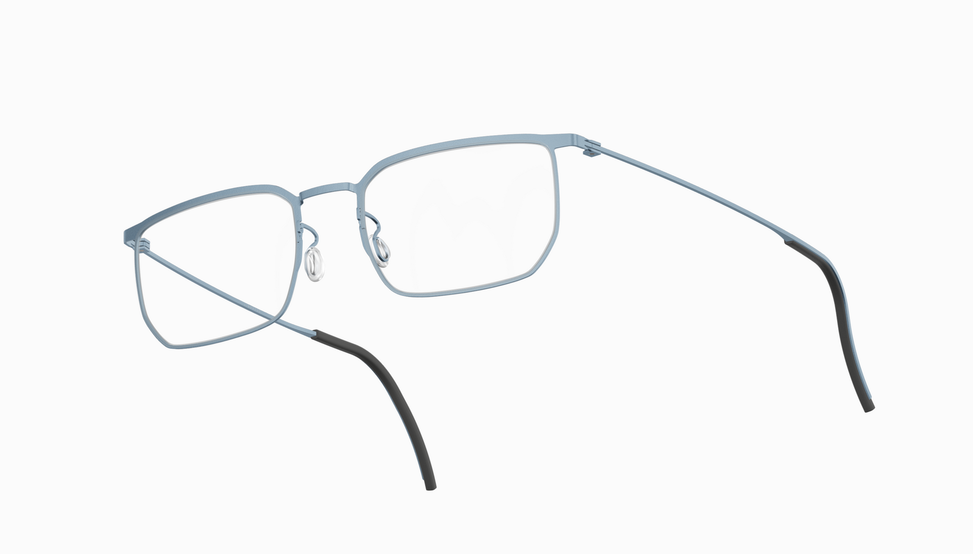 Lindberg Blok 4254 Eyeglasses Steel Blue 107 Side