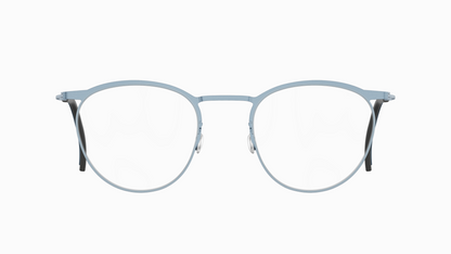Lindberg Blok 4255 Eyeglasses Steel Blue 107 Front