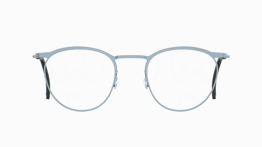 Lindberg Blok 4255 Eyeglasses Steel Blue 107 Front