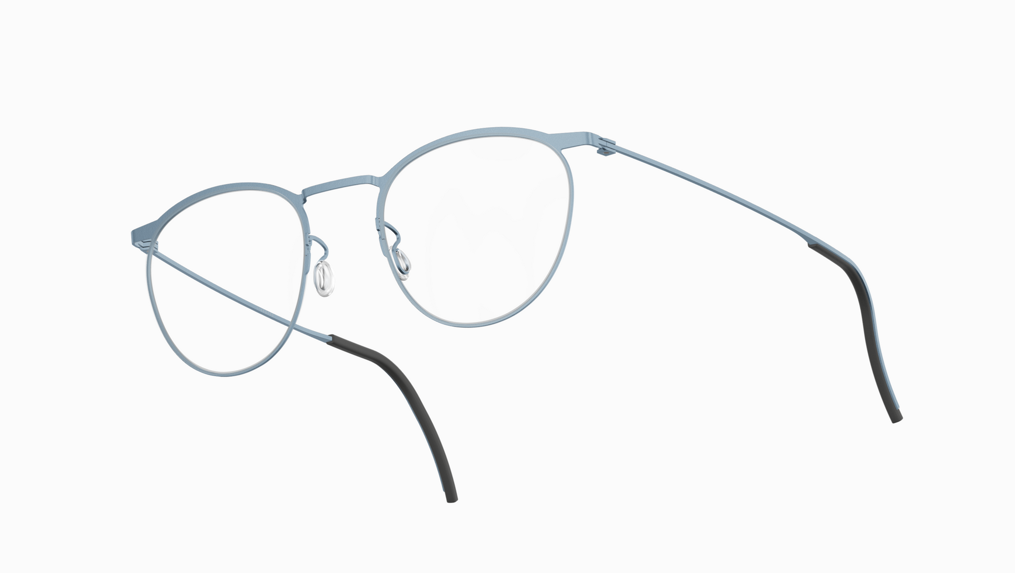 Lindberg Blok 4255 Eyeglasses Steel Blue 107 Side