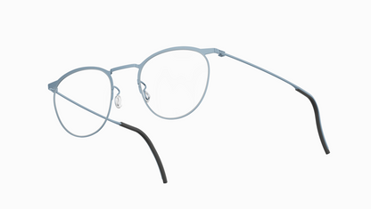 Lindberg Blok 4255 Eyeglasses Steel Blue 107 Side