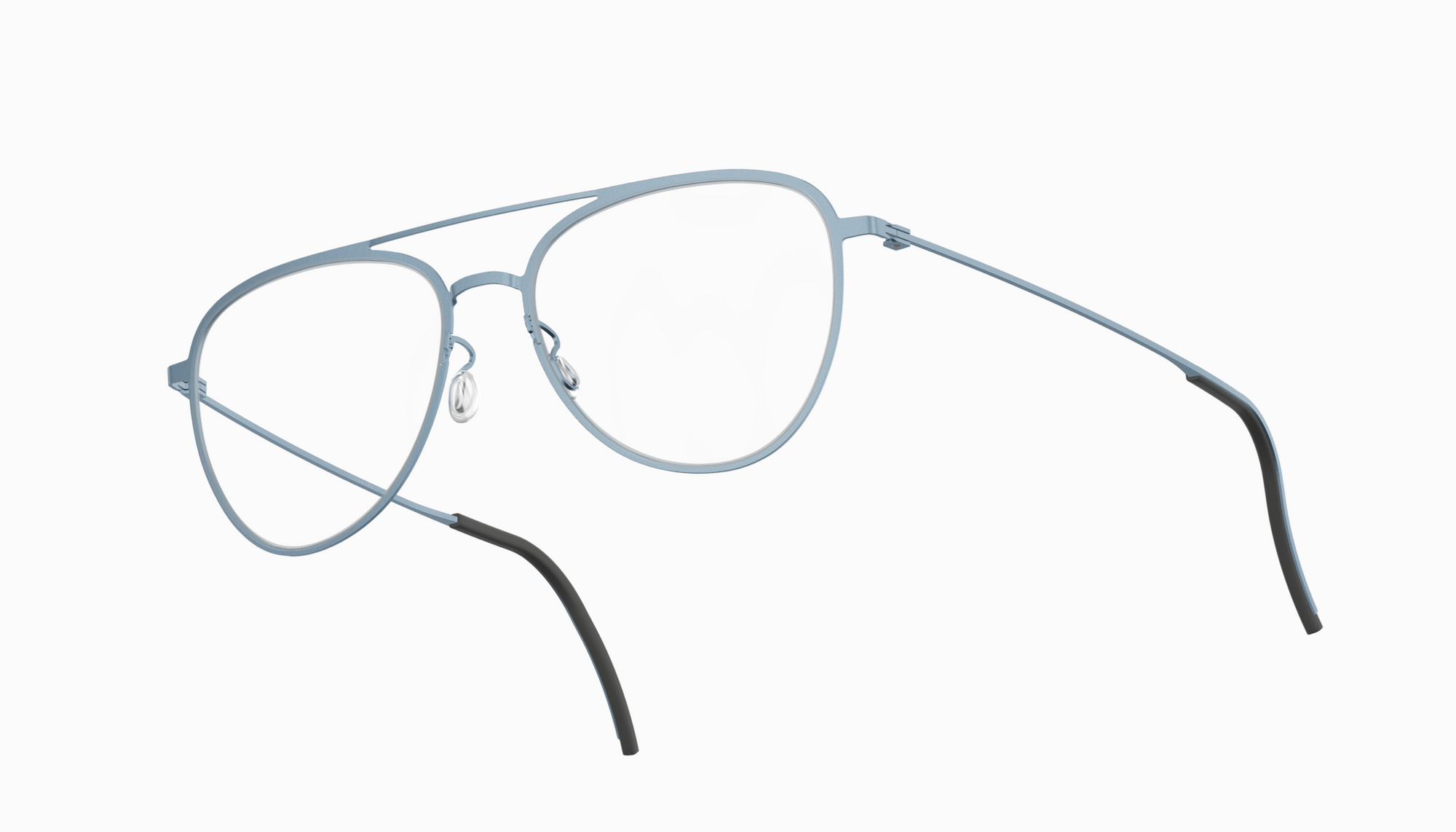 Lindberg Blok 4258 Eyeglasses Steel Blue 107 Side