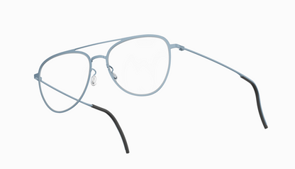 Lindberg Blok 4258 Eyeglasses Steel Blue 107 Side
