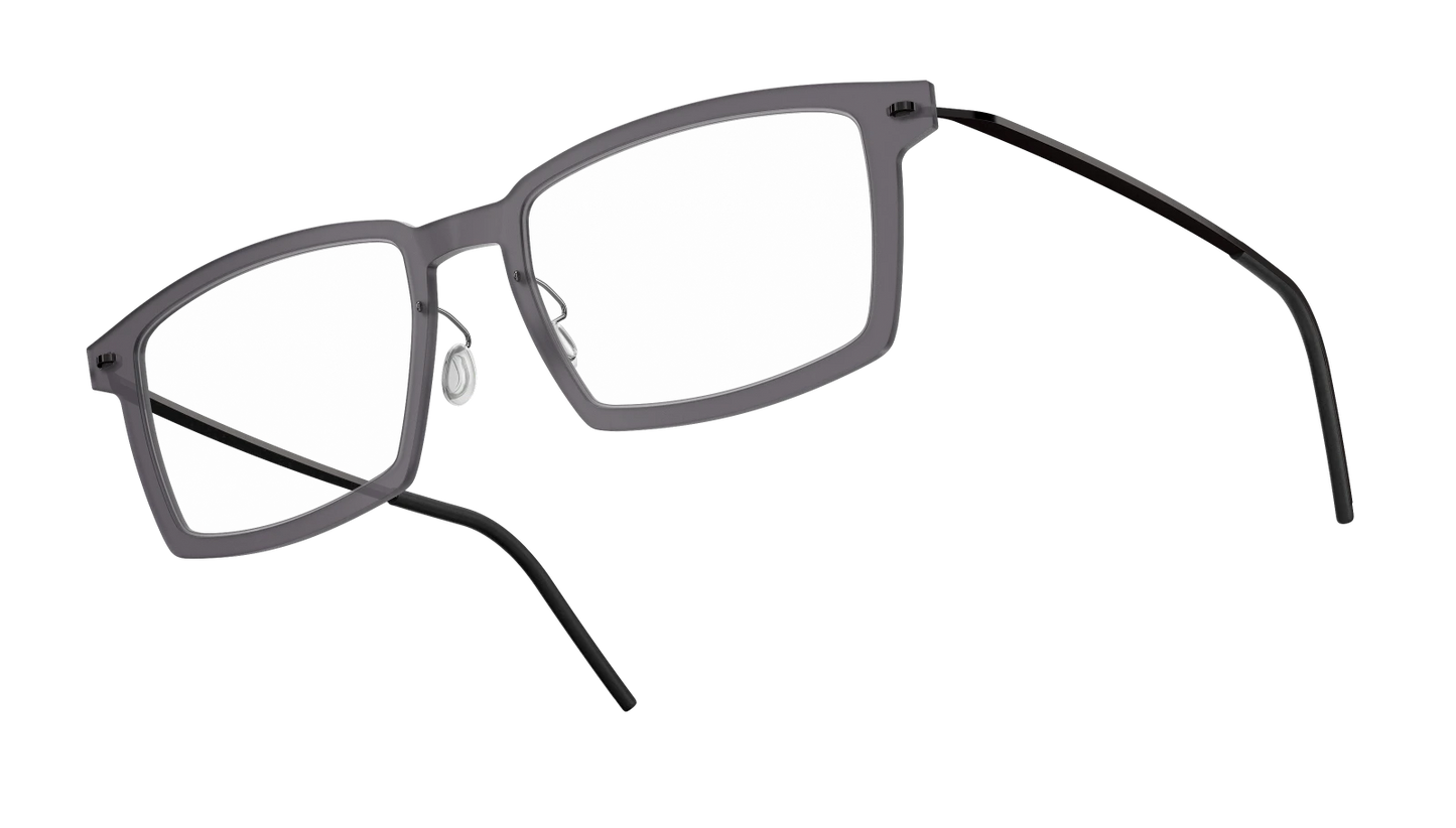  NOW Titanium 6663 Eyeglasses Grey Charcoal C22M PU9 Profile