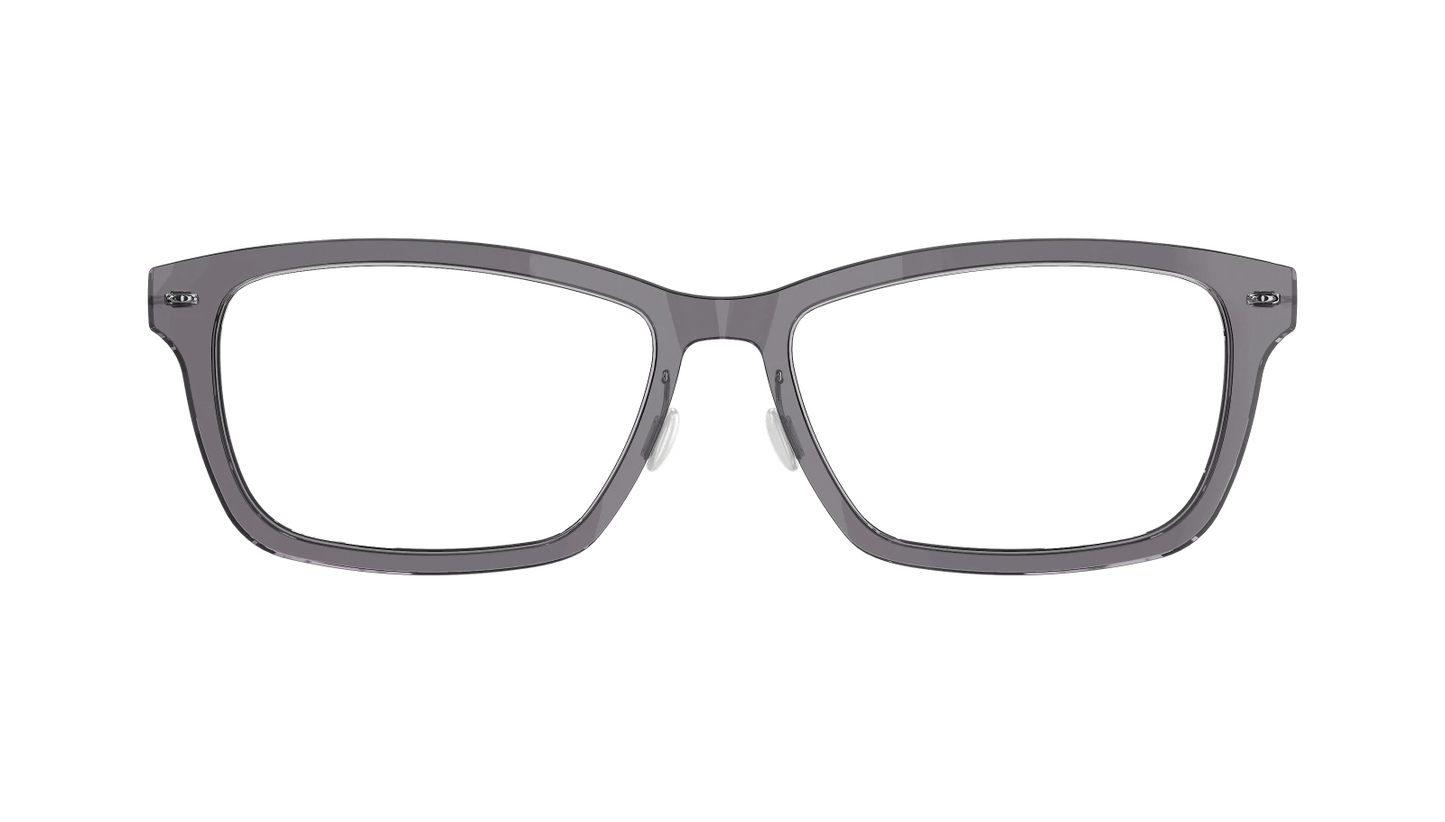  NOW Titanium 6664 Basic Temple Eyeglasses Taupe Polished Silver C22 P10 Front