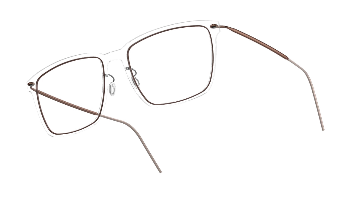 LINDBERG NOW Titanium 6505 eyeglasses — temple detail