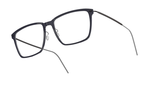 LINDBERG NOW Titanium 6505 eyeglasses, Black — temple detail