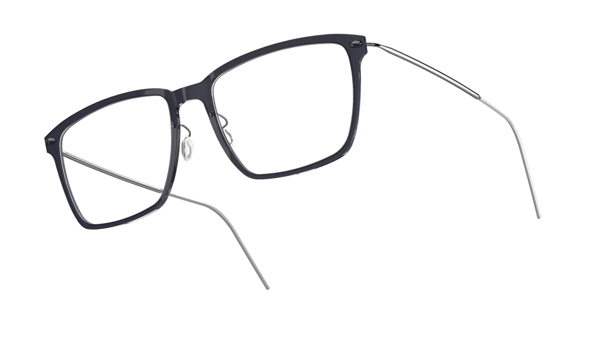 LINDBERG NOW Titanium 6505 eyeglasses, Black — temple detail