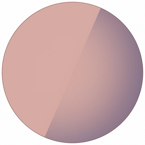 Blue Neon Red Lens by Lindberg for the 89016 Sun Strip Sunglasses