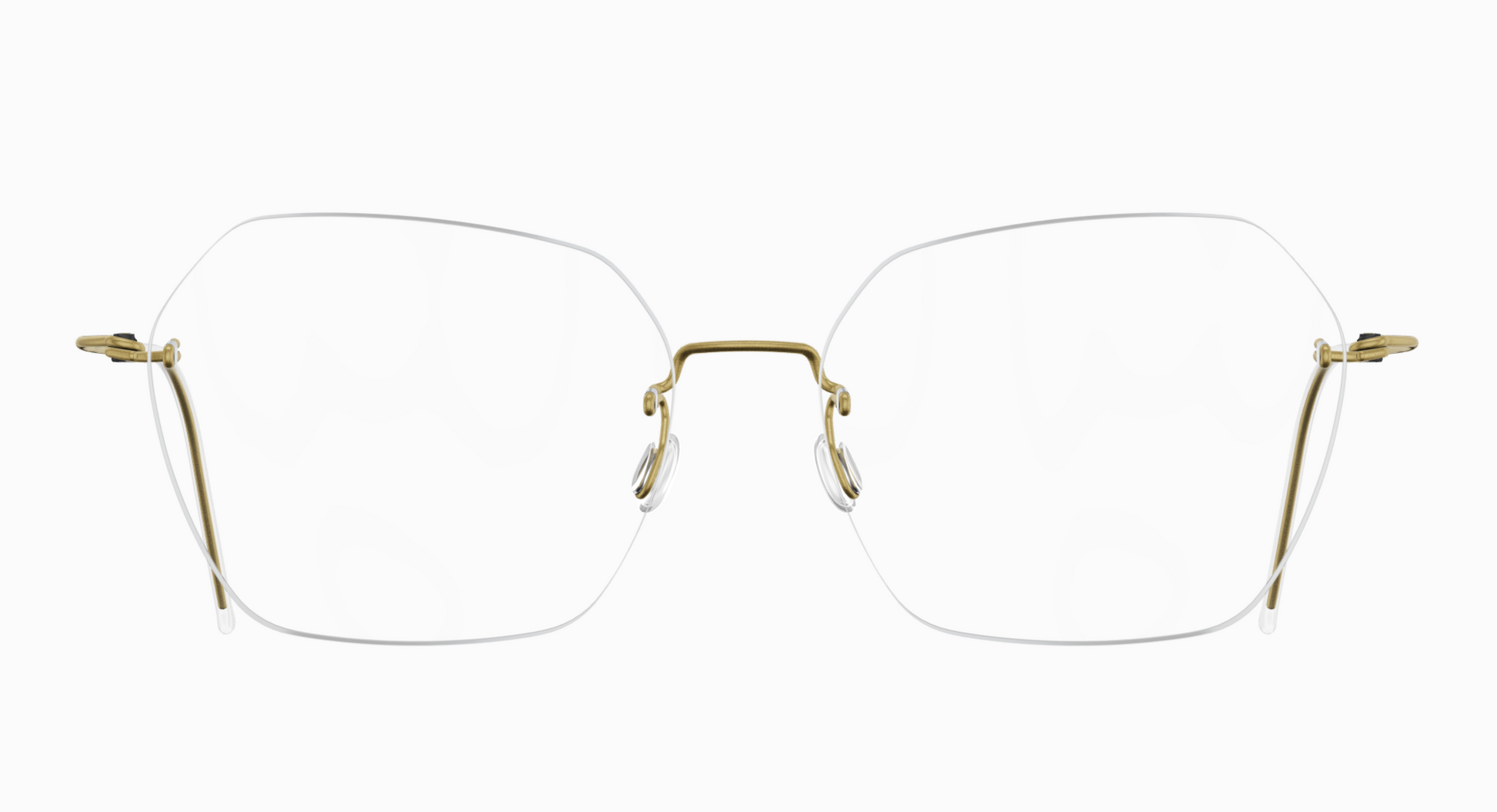 Lindberg Spirit Titanium 2449 Eyeglasses Gold GT Basic Front