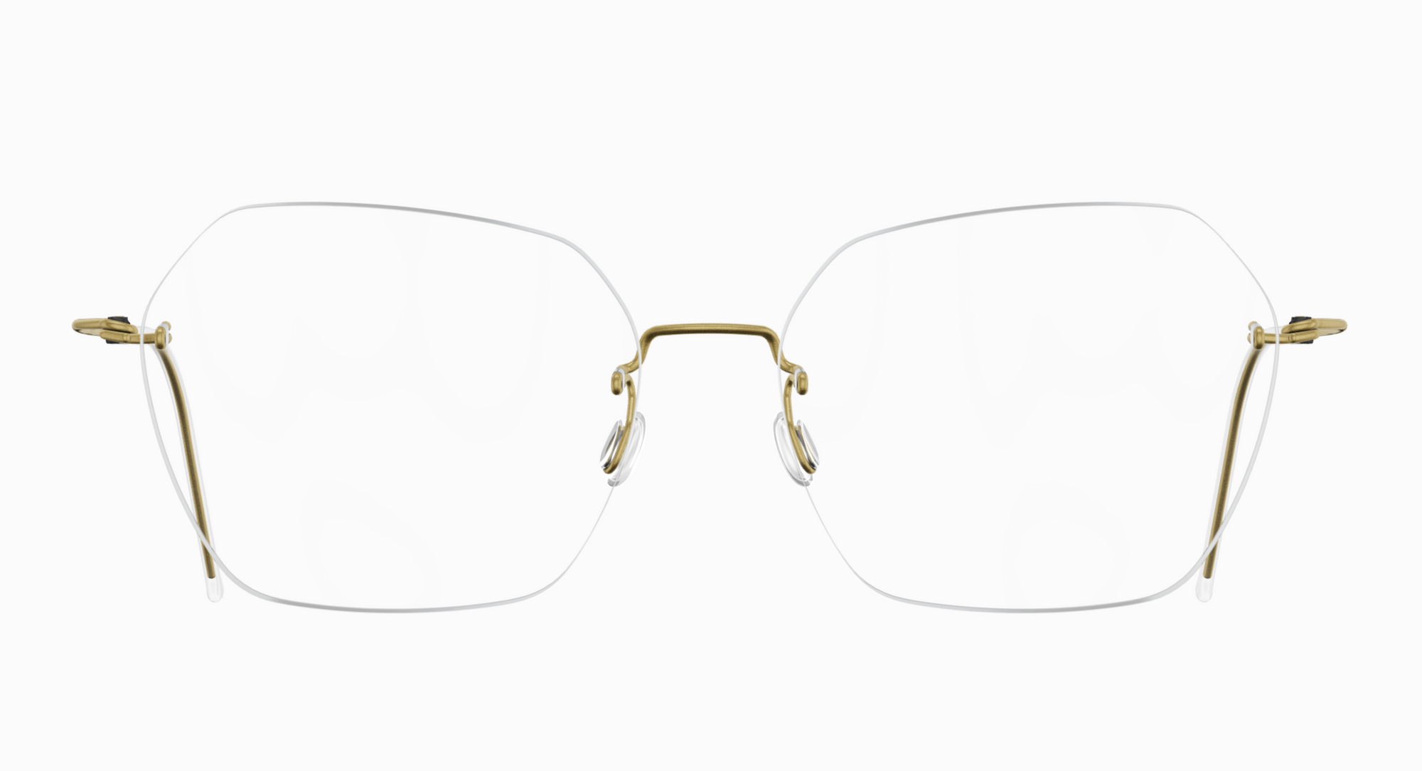 Lindberg Spirit Titanium 2449 Eyeglasses Gold GT Basic Front