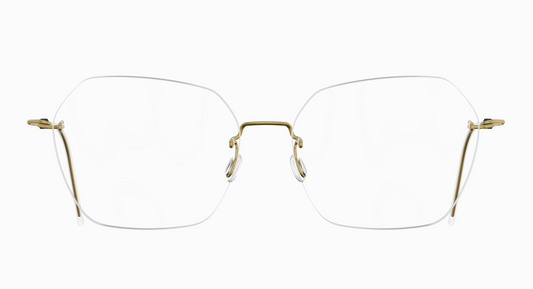 Lindberg Spirit Titanium 2449 Eyeglasses Gold GT Basic Front