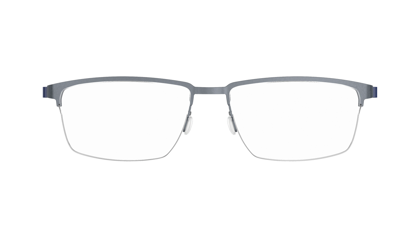 Lindberg Strip Titanium 7429 Eyeglasses Grey Navy U16 Temple 207 U13 Front