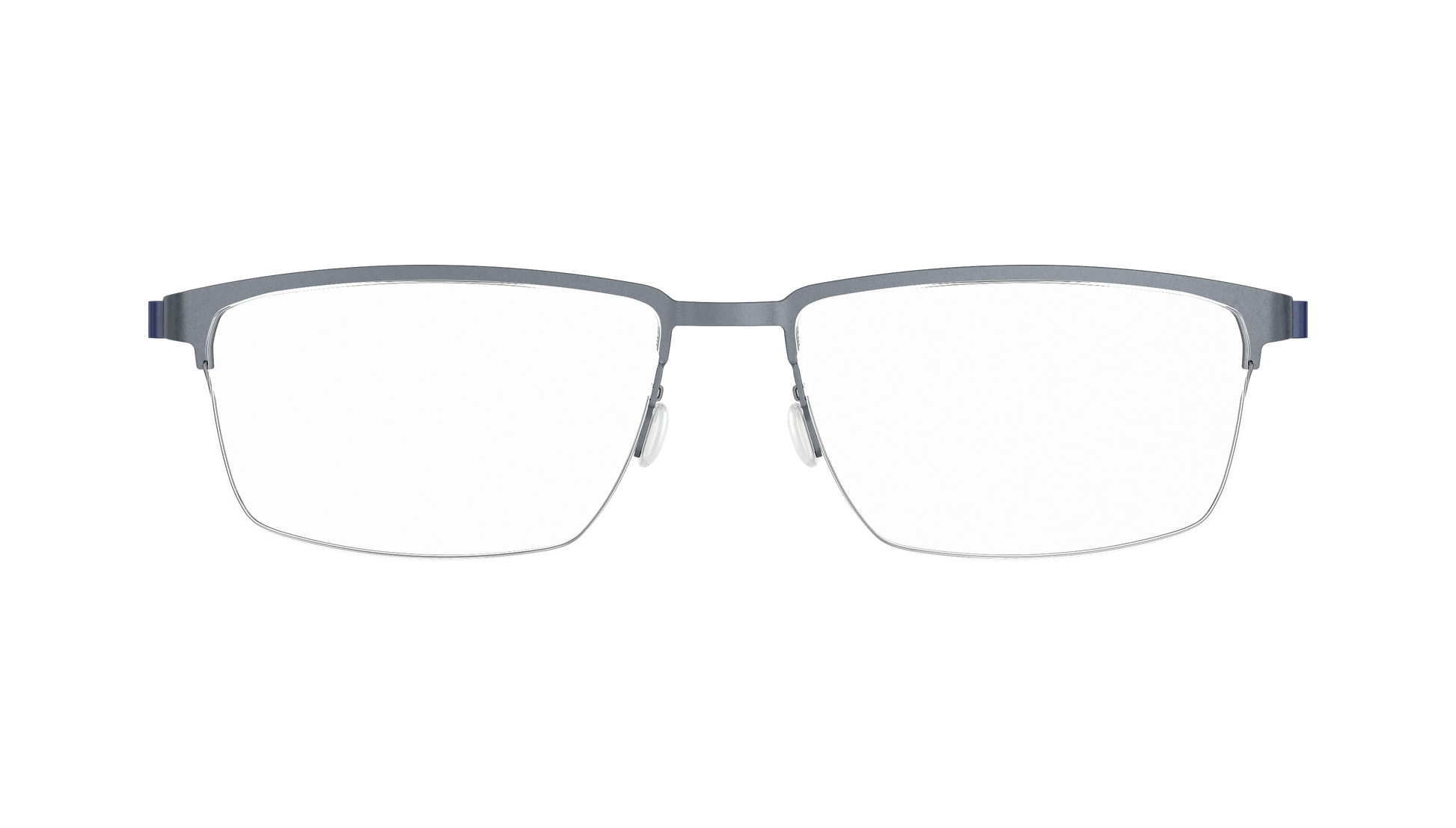 Lindberg Strip Titanium 7429 Eyeglasses Grey Navy U16 Temple 207 U13 Front