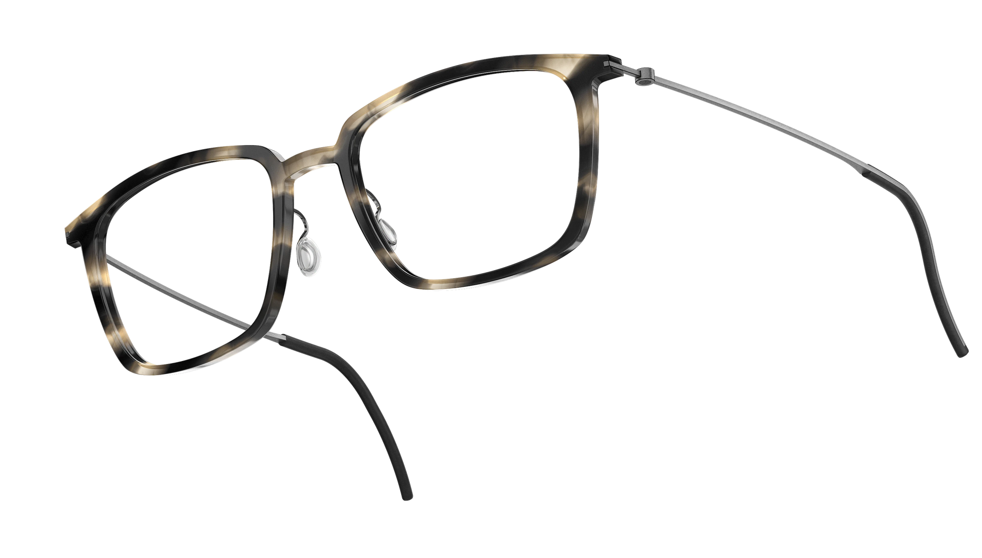 Lindberg Thintanium Eyeglasses Tortoise Matte Silver 10 Temple 850 K254 Side