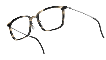 Lindberg Thintanium Eyeglasses Tortoise Matte Silver 10 Temple 850 K254 Side