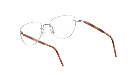 Lindberg SPIRIT TITANIUM 2580 - Front View Grey/Tortoise Temple Cover - K284/10 / 48mm / 135mm