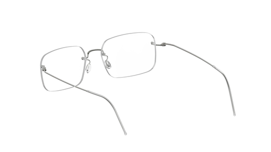 Lindberg SPIRIT TITANIUM 2582 - Front View Matte Silver - 10 / 49mm / 135mm