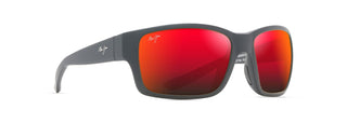 Maui Jim Mangroves Sunglasses Matte Black Hawaii Lava Lens Profile