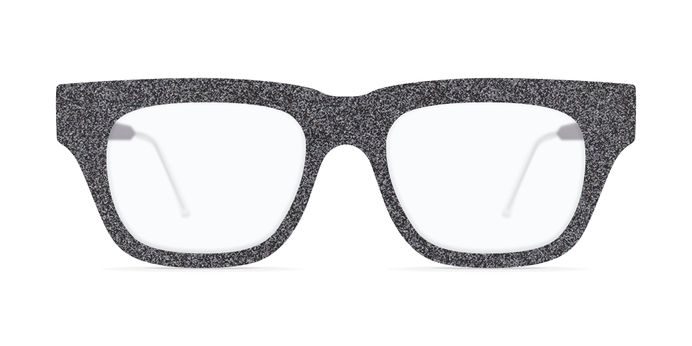 Nina Mur Alberto Eyeglasses Star Ultra Mat Wooden Eyewear Front