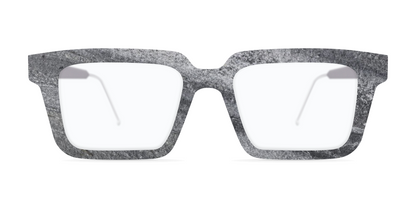 Nina Mur Antonio Eyeglasses Mercury Wooden Eyewear Front