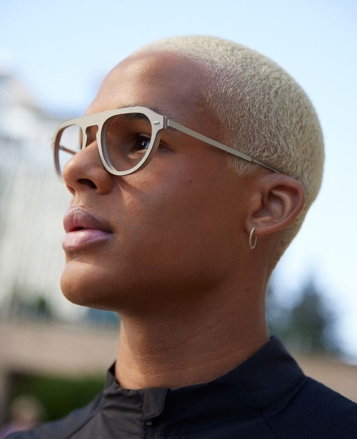 Nina Mur Astur Eyeglasses Wooden Eyewear Model