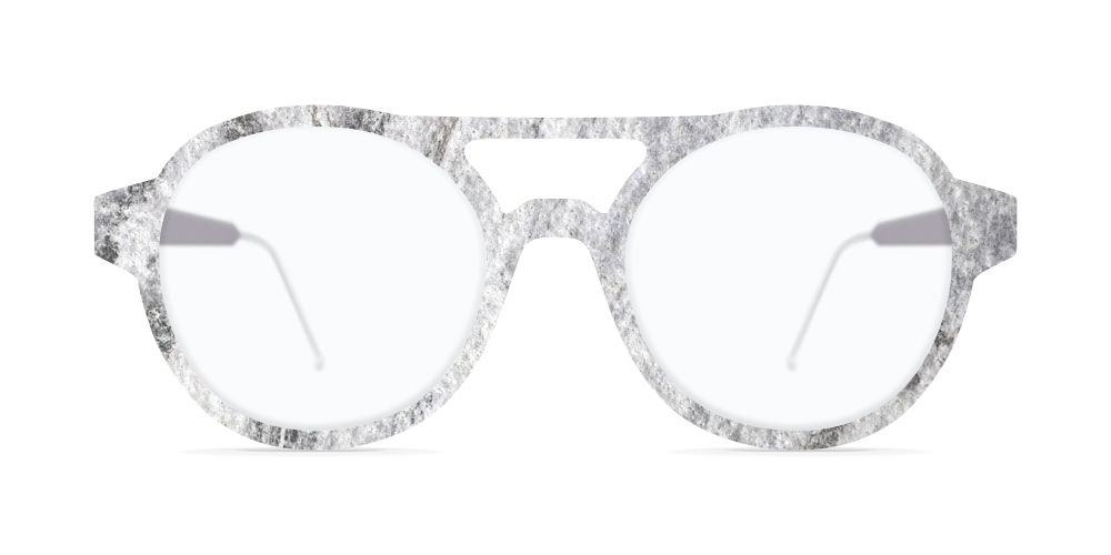 Nina Mur Rodrigo Eyeglasses Moon Wooden Eyewear Front