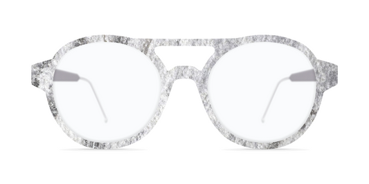 Nina Mur Rodrigo Eyeglasses Moon Wooden Eyewear Front