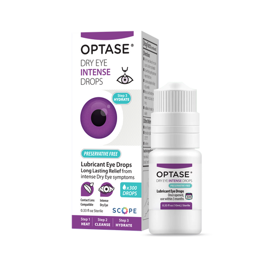 Optase Dry Eye Relief Intense Drops - Front View