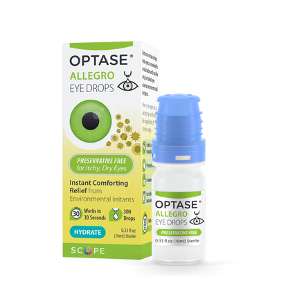 Optase Allegro Eye Drops - Front View