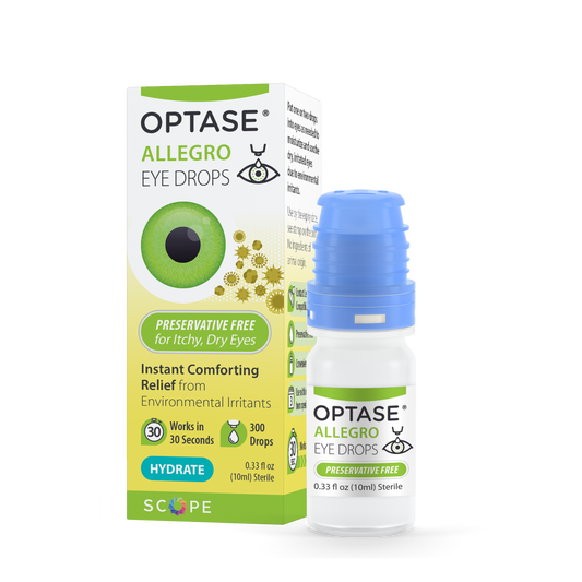 Optase Allegro Eye Drops - Front View