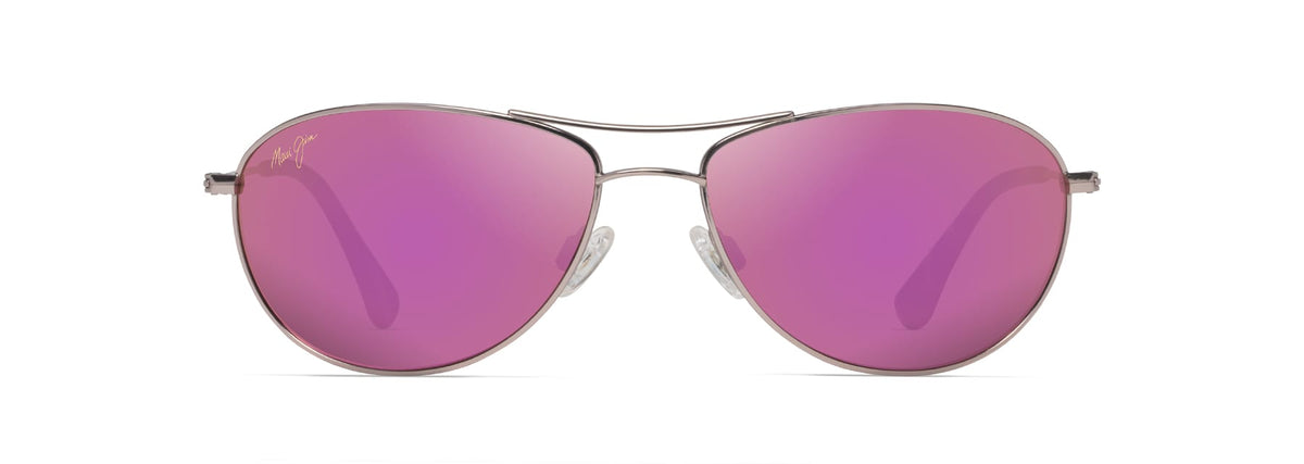 Maui Jim Baby Beach sunglasses in Rose Gold, front view