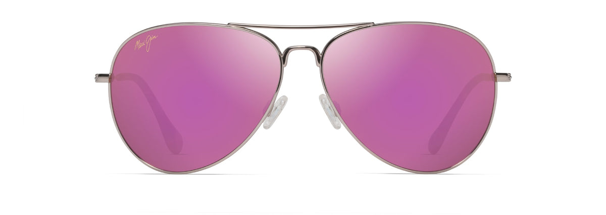 Maui Jim Mavericks sunglasses in Rose Gold, front view
