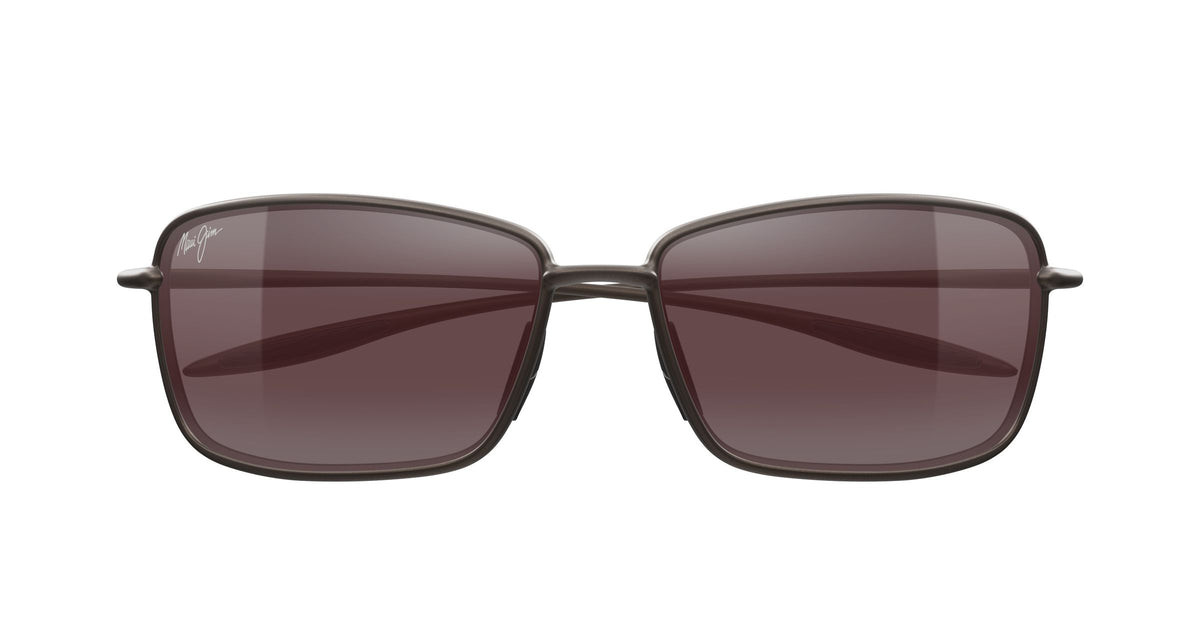 Maui Jim Malu sunglasses in Matte Metallic Stone Brown, front view