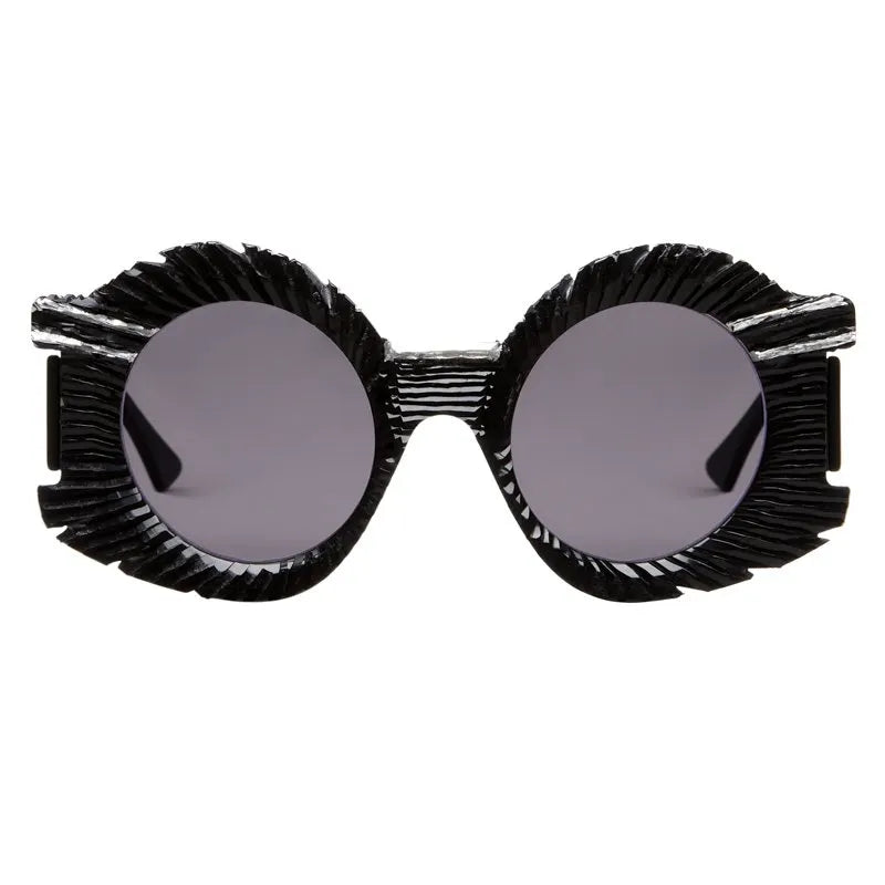 Kuboraum Maske R4 - Round Sunglasses
