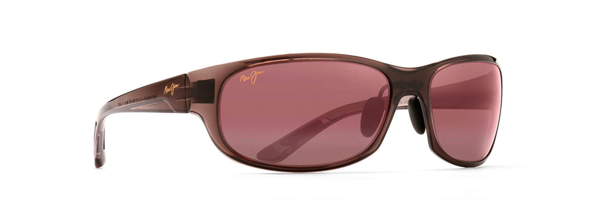 Maui Jim Twin Falls sunglasses in Grey Fade, angled view