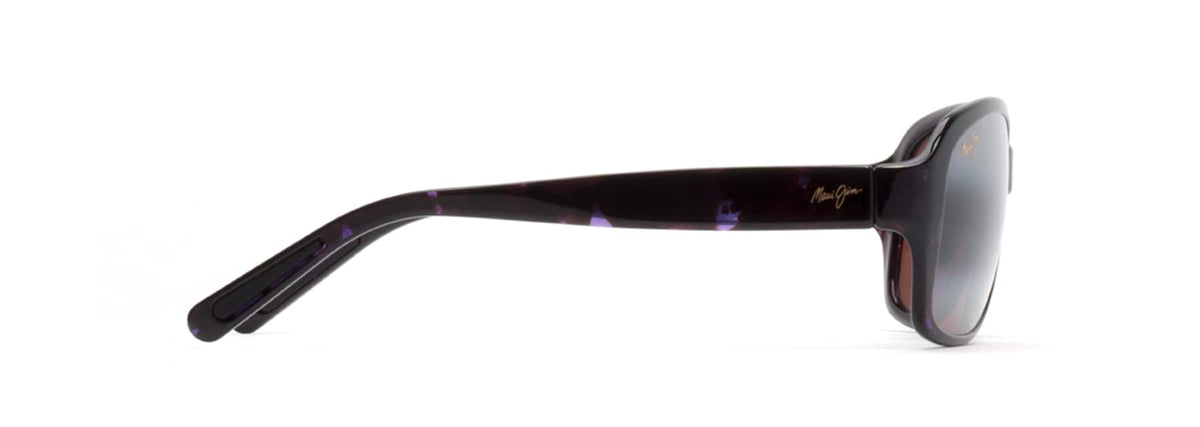 Maui Jim Koki Beach sunglasses in Purple Tortoise, side view