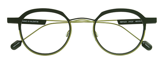 Anne Et Valentin REFLEX - Dark Brown & Yellow