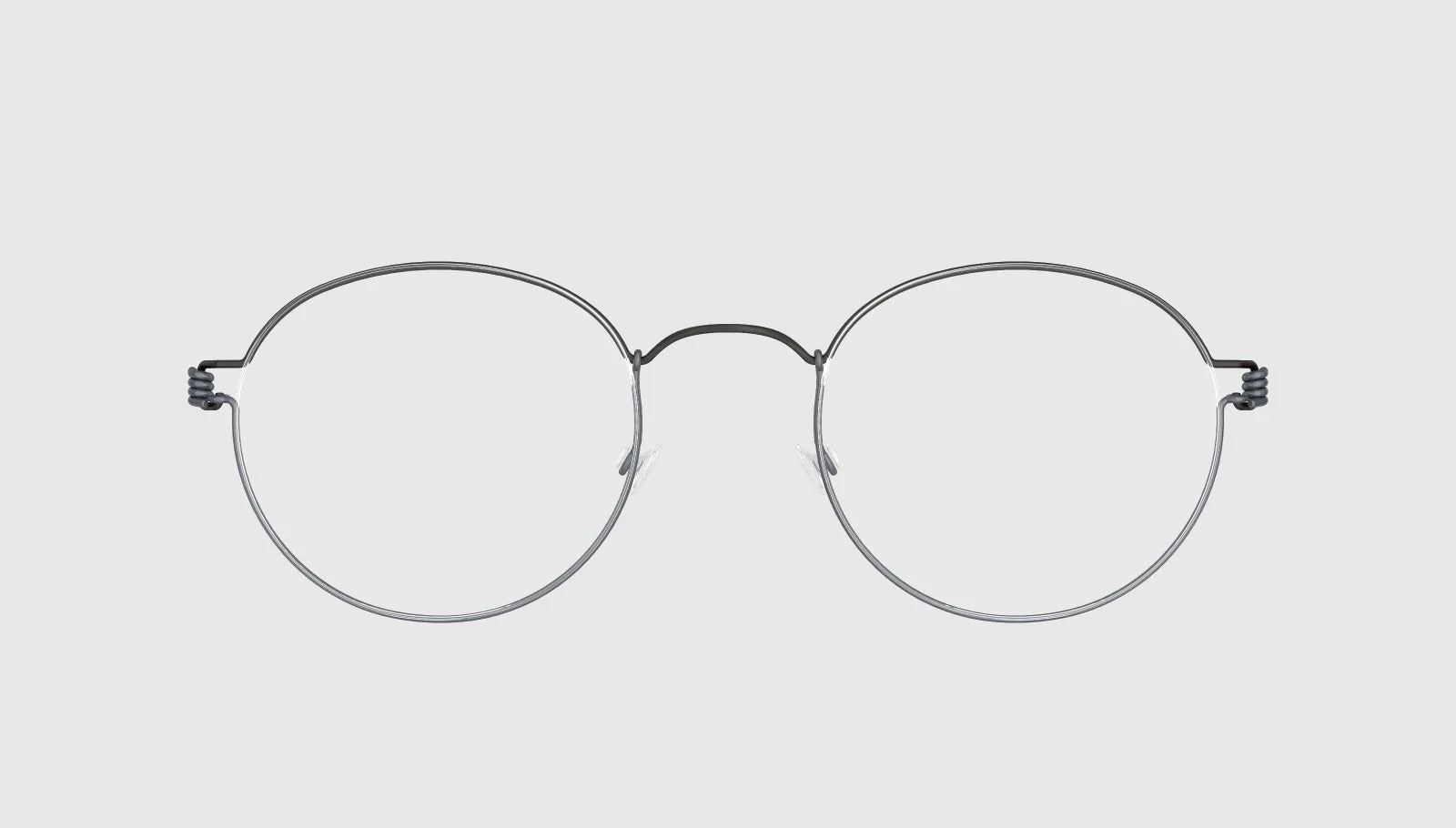 Lindberg AIR TITANIUM RIM MORTEN - Extra Small 46-21 / Matte Charcoal - U9/U16/U16 - Side Profile