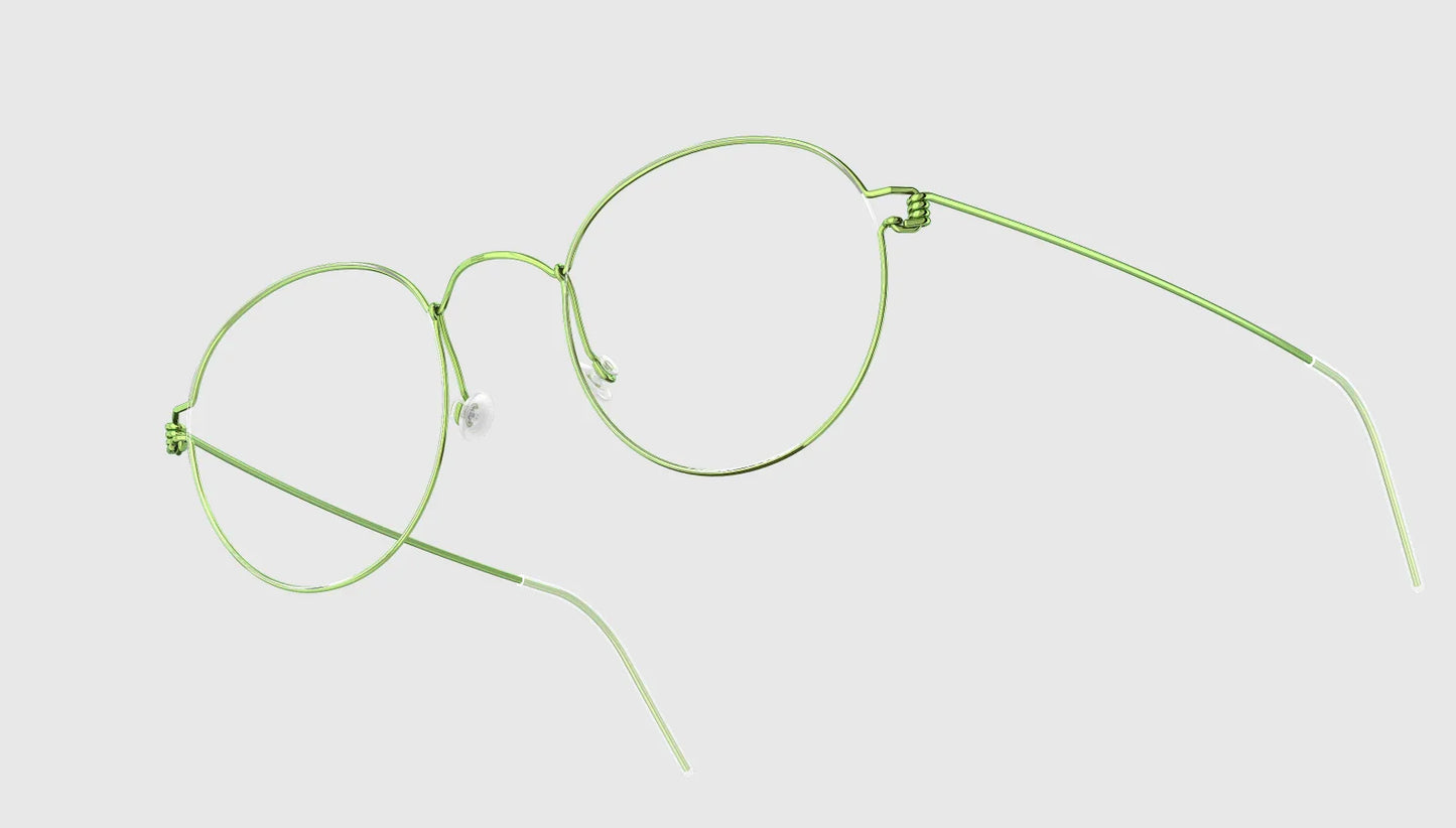 Lindberg AIR TITANIUM RIM MORTEN - Extra Small 46-21 / Lime Green - P95 - Alternate View