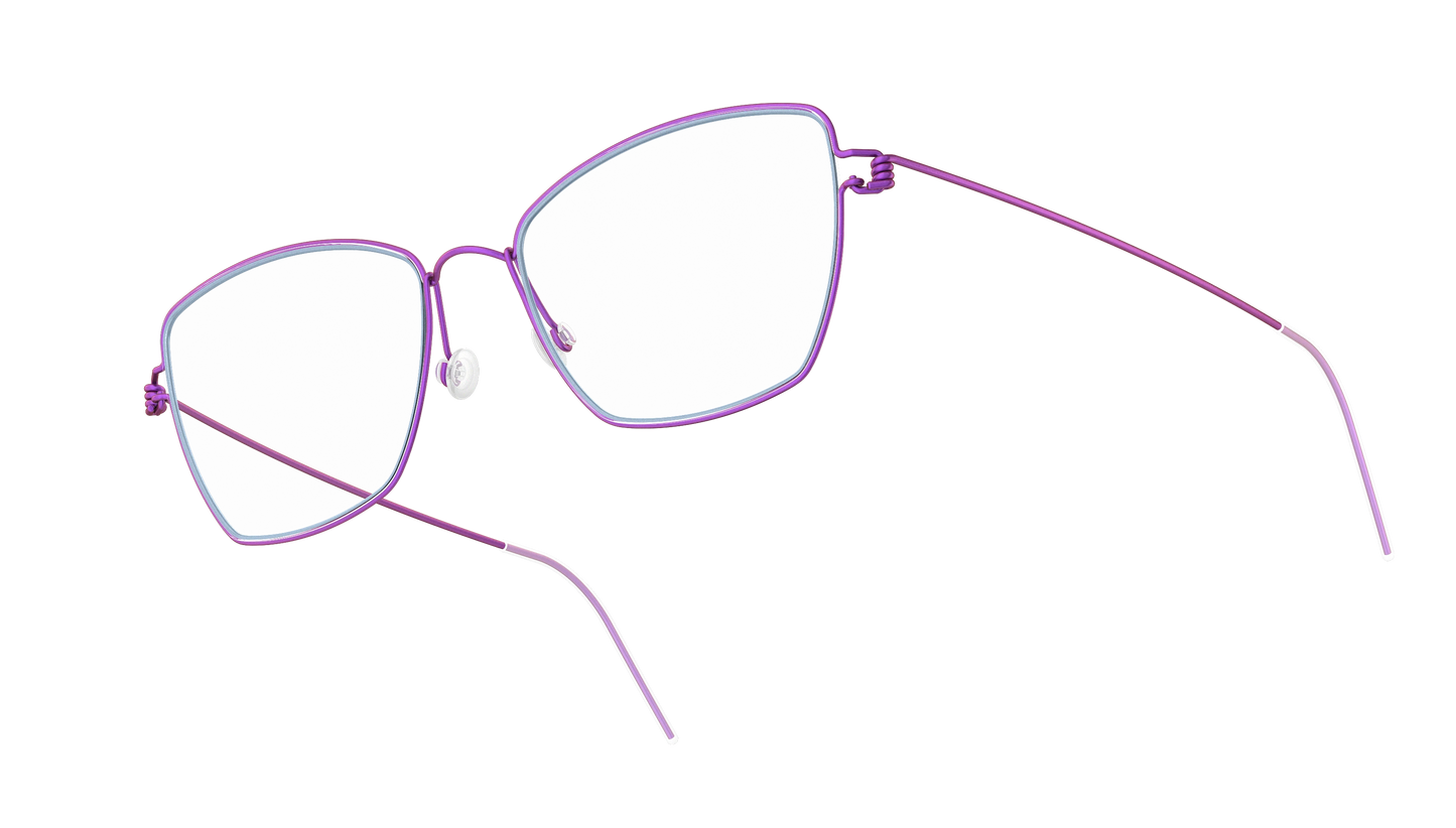 Lindberg AIR TITANIUM RIM FEMKE - Front View Matte Magenta - 75/GC88