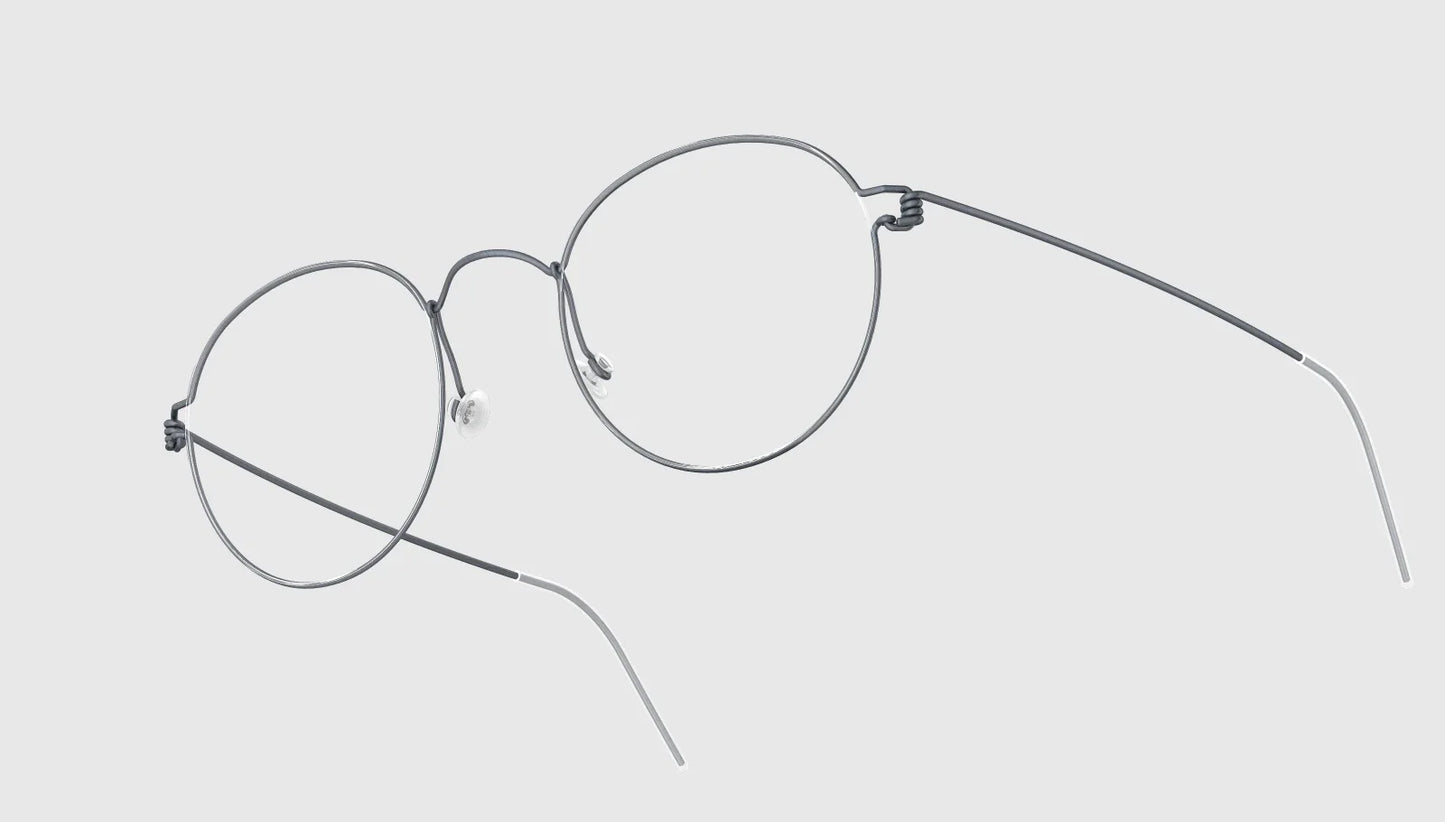 Morten - Lindberg Eyeglasses Grey U19 - Alternate View