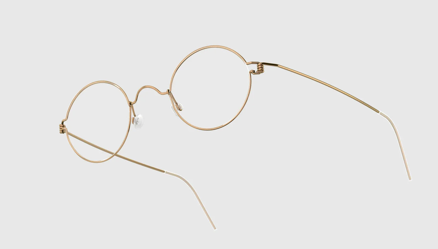 Lindberg AIR TITANIUM RIM CORONA - Regular 42 mm - 24 mm (Most Popular) / Rose Gold - P60 - Alternate View