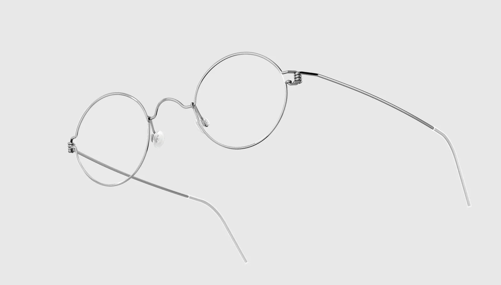 Lindberg AIR TITANIUM RIM CORONA - Regular 42 mm - 24 mm (Most Popular) / Silver - Polished - P10 - Detail View