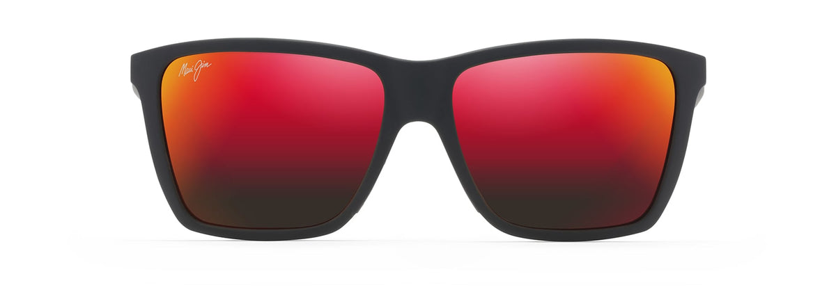 Maui Jim Cruzem sunglasses in Black Matte, front view