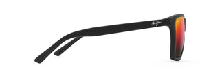 Maui Jim Cruzem sunglasses in Black Matte, side view