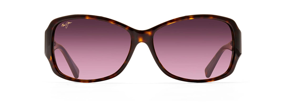 Maui Jim Nalani sunglasses in Dark Tortoise, front view